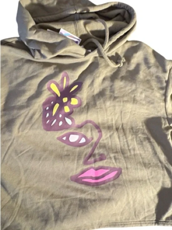 NEW- Large Take Pride
Graphic PEACE PROJECT
Olive Green long sleeve Top - Picture 11 of 12